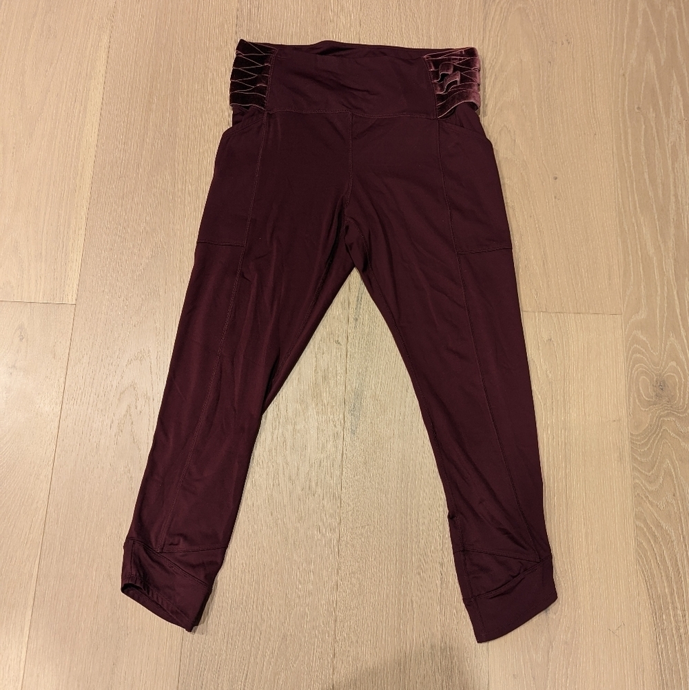 FP Movement Burgandy Leggings